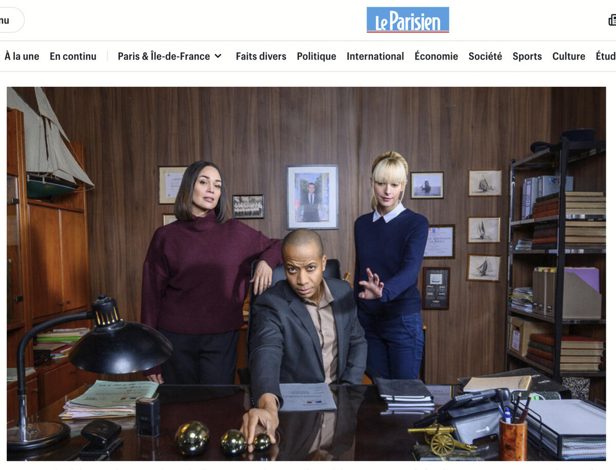 Article in Le Parisien Article in Le Parisien